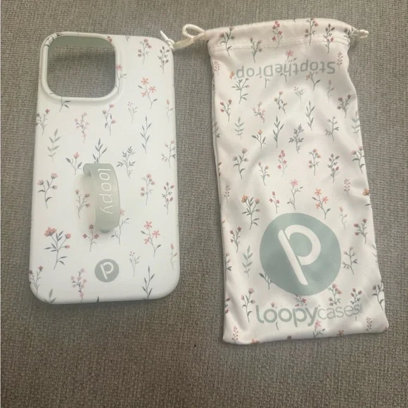 Loopy Whispering Wildflowers iPhone 14 Pro Max Case - Picture 2 of 2